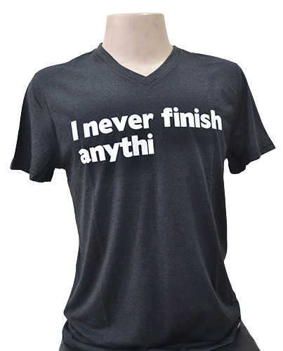 G-1115 C/V I NEVER FINISH